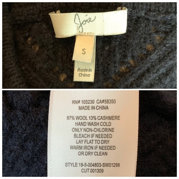 Joie Cashmere Wool Hooded Maira Sweater S - Picture 7 of 11